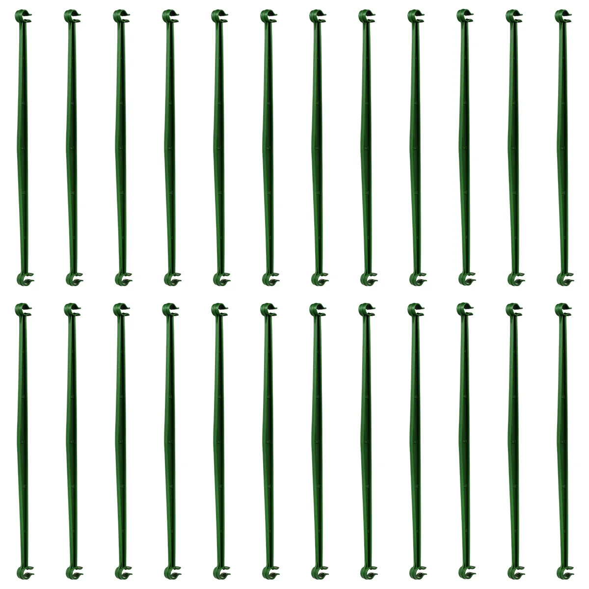 

24pcs Garden Stakes Arms Stakes Garden Trellis Arch Expandable Trellis Stake Arms Garden Plants Stake Arms with 2 Buckle