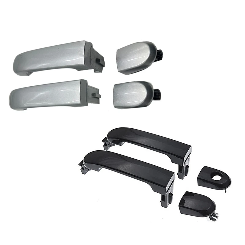 1 пара внешняя ручка для передней двери 80644-EL12A 82641-EL12A Nissan Versa 2007-2012 съемник FL + FR
