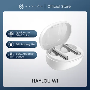 haylou w1 qcc 3040 bluetooth 5 2 earphonesapt xaac moving iron moving coil sound wireless earphones free global shipping