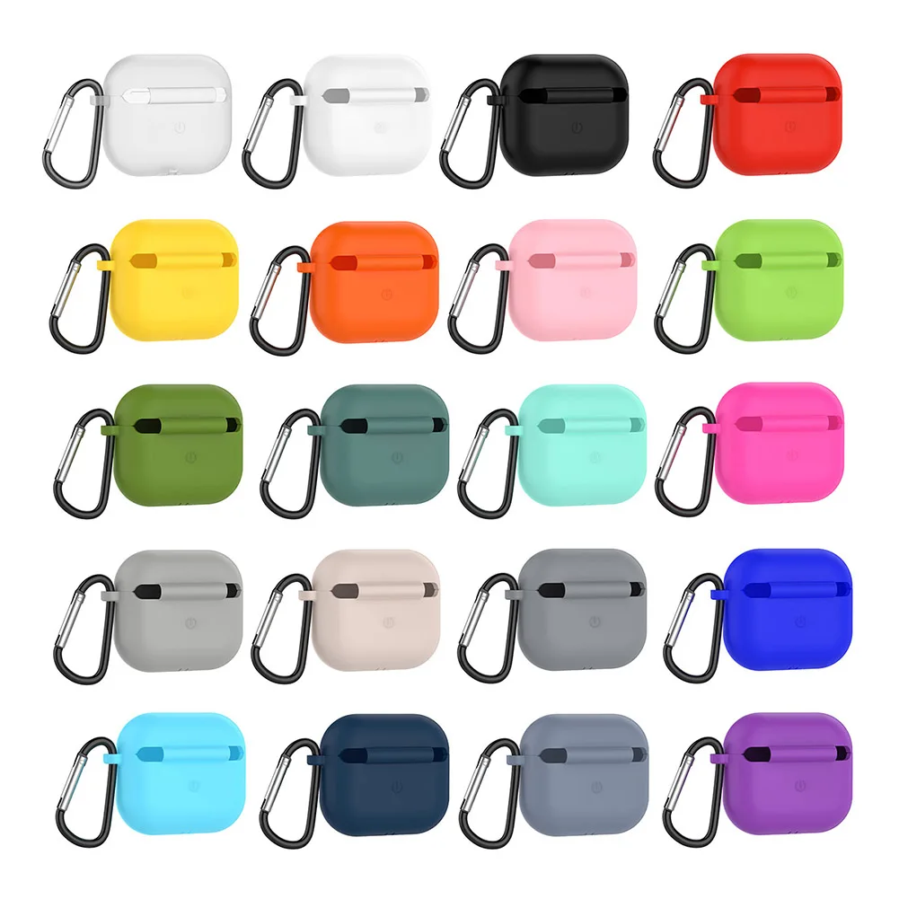 

Headset Box Case Wireless Earphone Case Headset for Apple Airpods 3 Bluetooth-compatible Earphone Holder Cover
