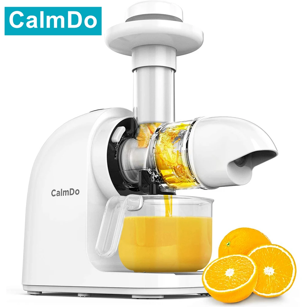 

CalmDo Slow Masticating Juicer Vegetables And Fruits Squeezer High Nutrition Orange Lemon Electric Extractor Slow Juicer