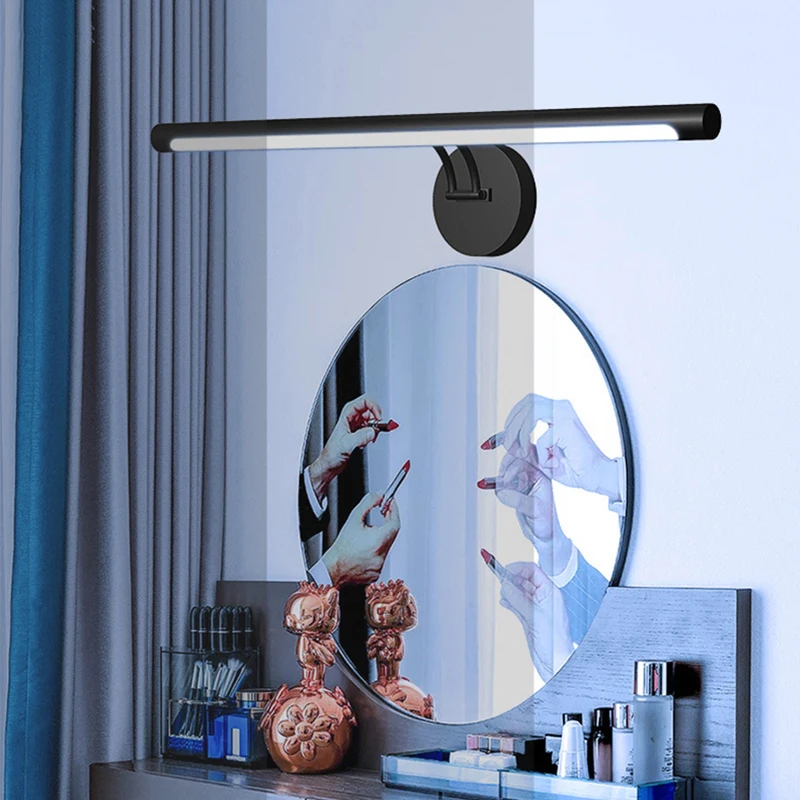 

Налобный фонарь для зеркала для макияжа, 3 цвета, USB