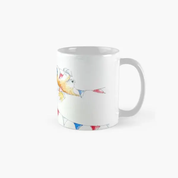 

Platinum Jubilee Corgis Classic Mug Gifts Coffee Drinkware Simple Tea Printed Photo Cup Image Design Picture Handle Round