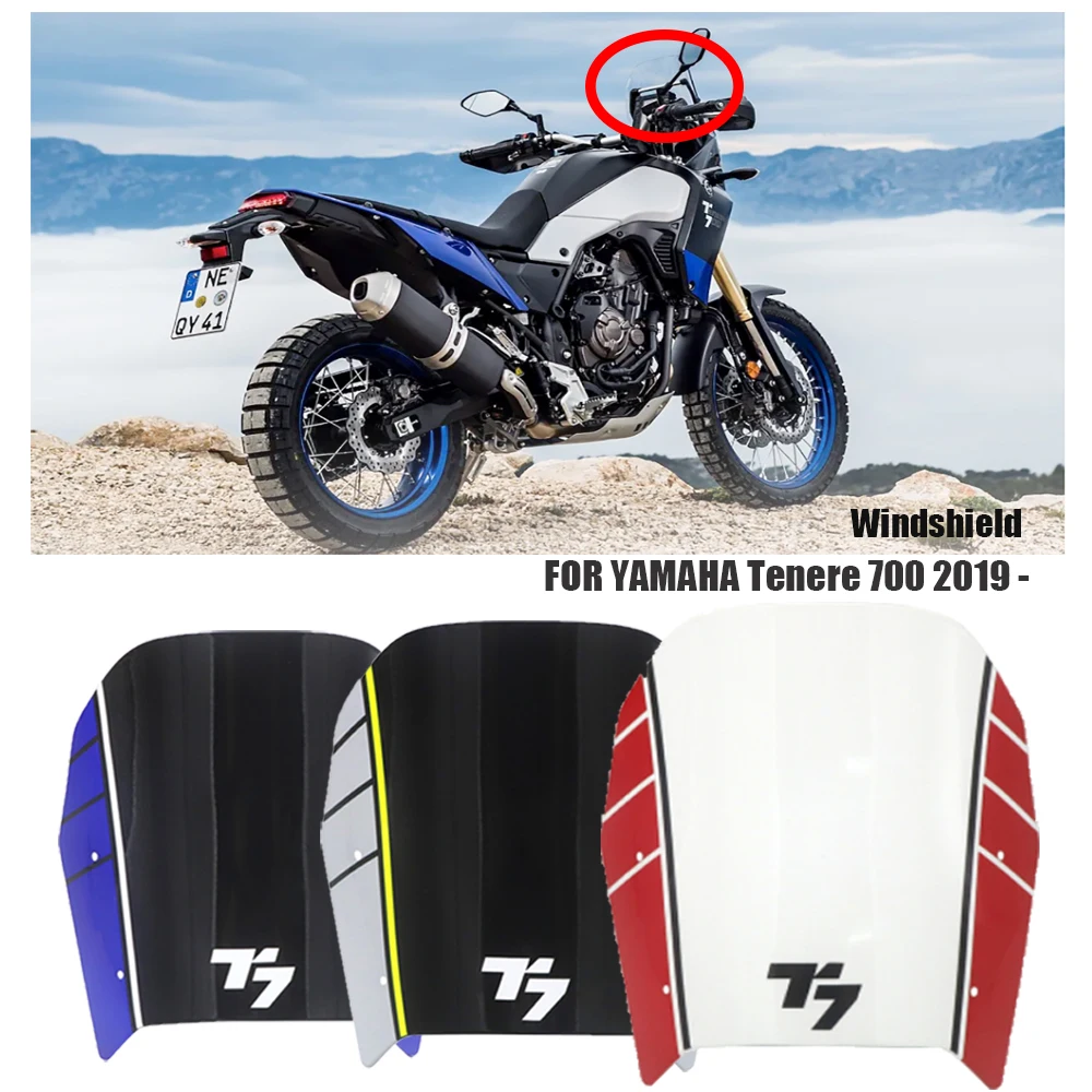 

Ветровое стекло для мотоцикла YAMAHA Tenere 700 T700 XTZ 700 2019 2020 2021