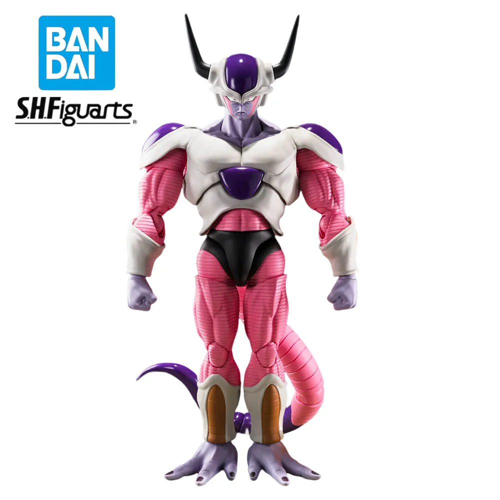 

In Stock Dragon Ball Z Bandai Genuine S.H.Figuarts Frieza Action Figure Second Form Boxed Collectible Model Doll Birthday Toys