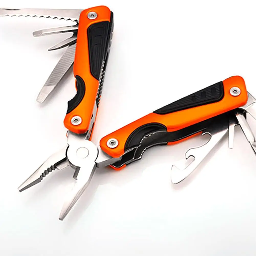 

11-in-1 Multitool Plier Multi-Function Folding Tool Pocket Knife Pliers For Outdoor Survival Camping Hiking