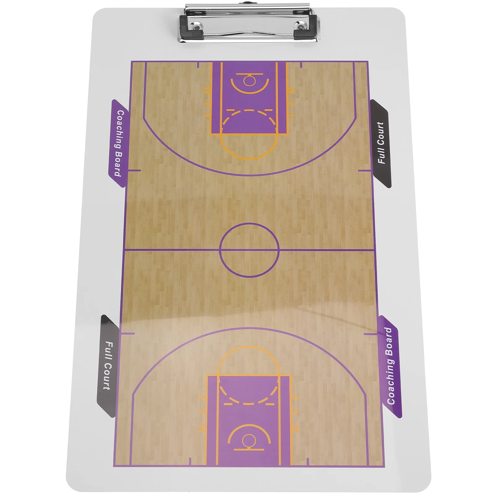 

Basketball Board Dry Erase Double-Sided Clipboard Office Accessories Whiteboard Coaches 2-Sided Boards Football