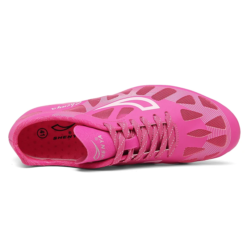 Track and Field Shoes Training High School Entrance Long Jump Sprint Spikes Women Examination Students Mandarin Duck Shoes Men