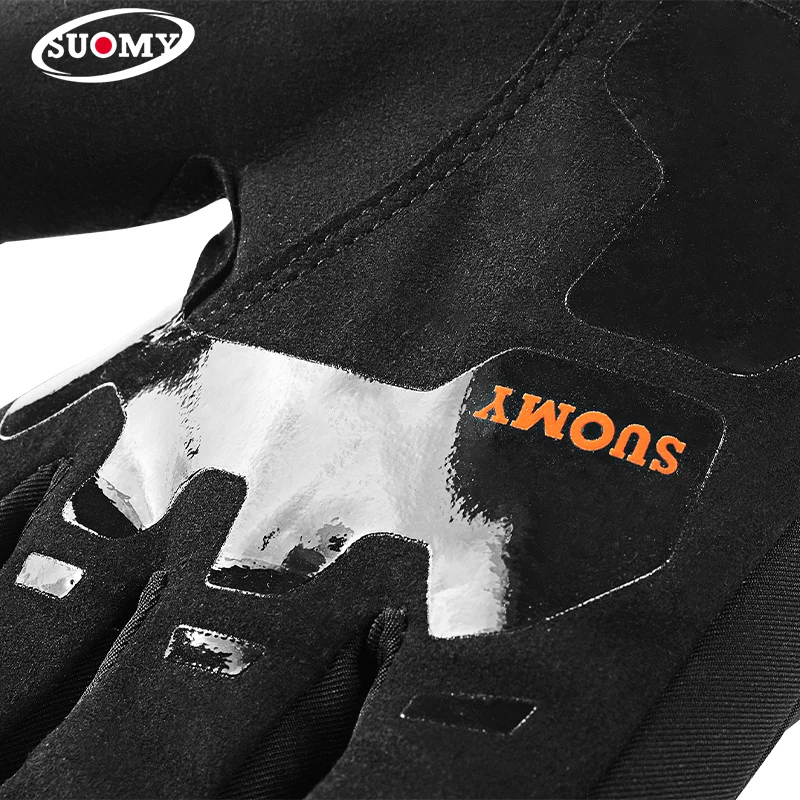 Suomy мотоциклетные перчатки зимние сохраняющие тепло водонепроницаемые для