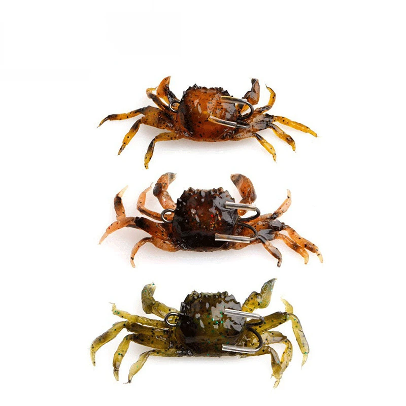 5/10 шт. искусственная приманка 3D имитация рыболовных приманок с острыми крючками