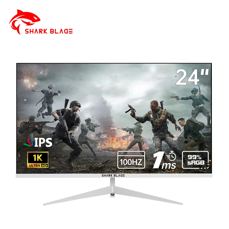 

24 Inch LCD Display Screen 100HZ Monitor Computer Monitor PC 1920*1080 99%sRGB Display PC Desktop Computer Gaming