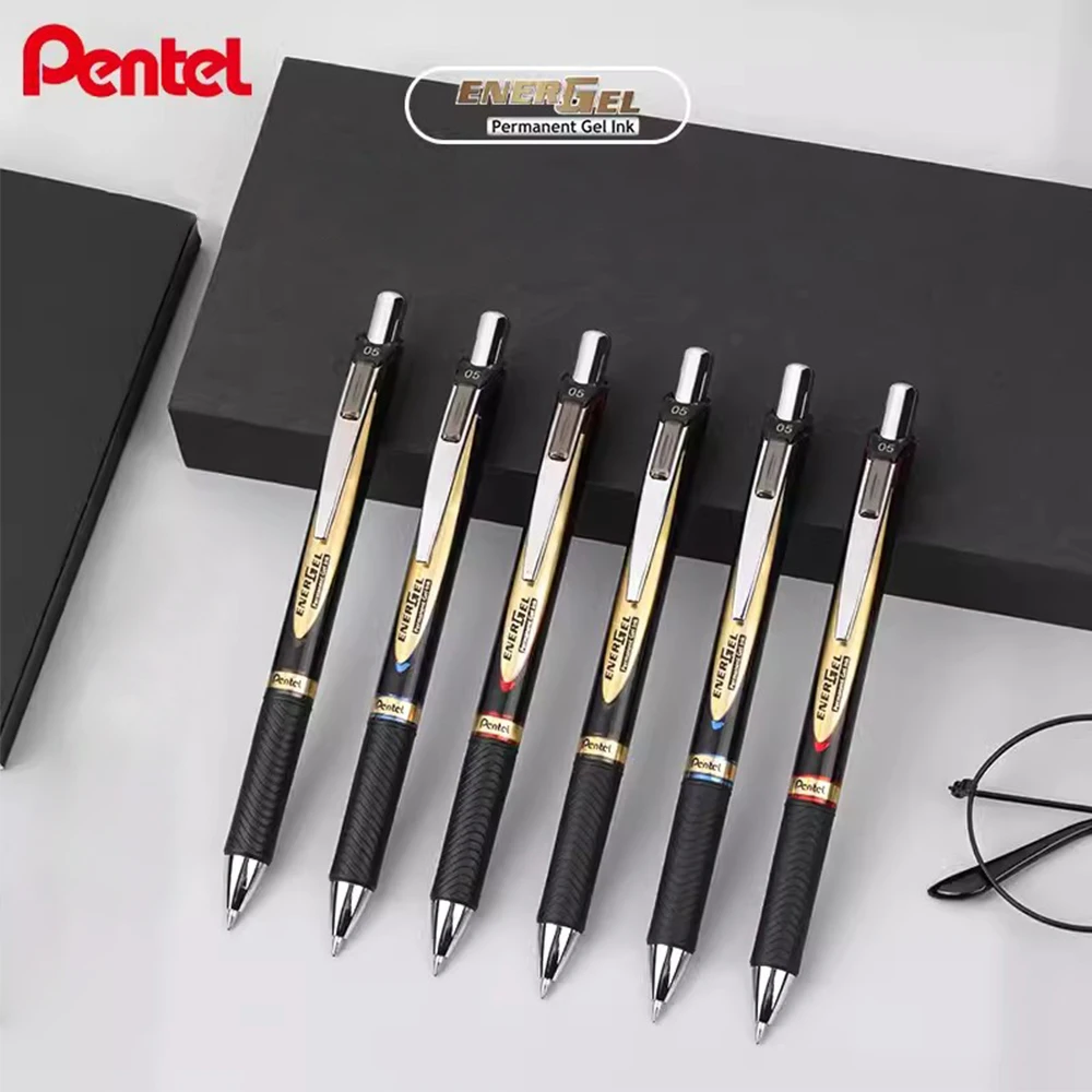 Японская быстросохнущая гелевая ручка PENTEL BLP75 гладкая водоотталкивающая офисная