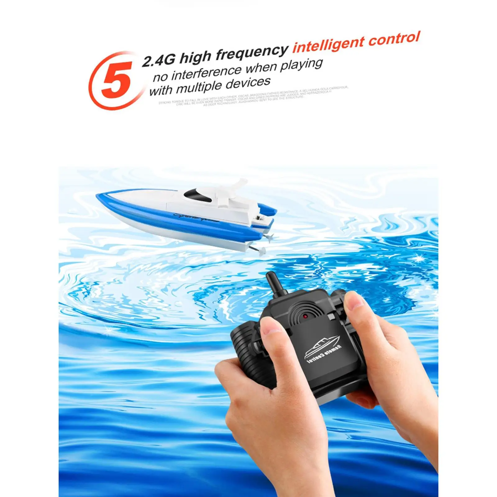 

RC лодка 2,4G 4CH 20 км/ч пульт дистанционного управления гоночные лодки игрушечный гоночный катер подарки