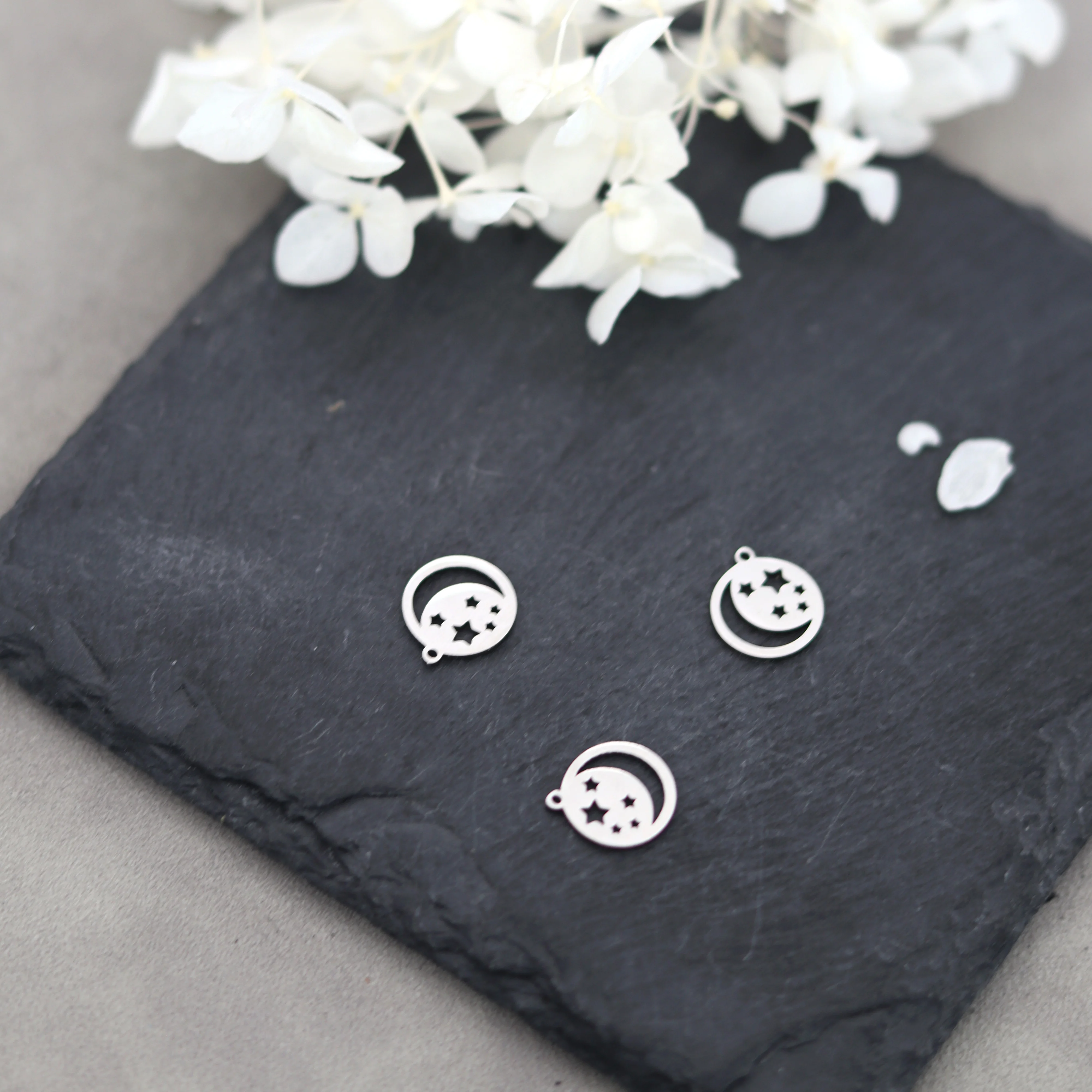 3 шт./партия цепочка-чокер из нержавеющей стали