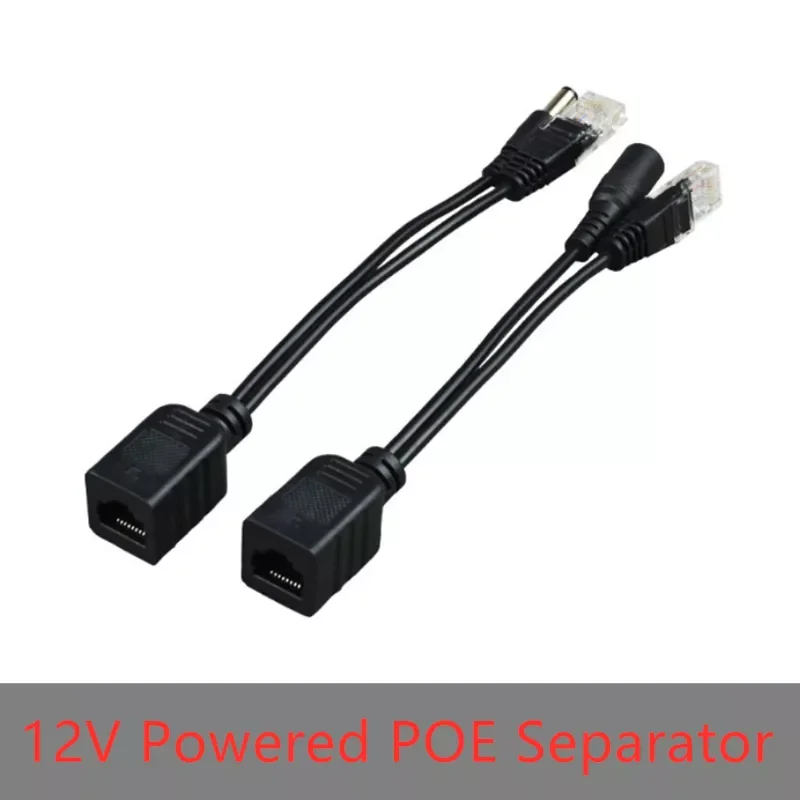 

POE Adapter cable RJ45 Injector Splitter Kit Tape Screened Passive Power Over Ethernet12-48v Synthesizer Separator Combiner