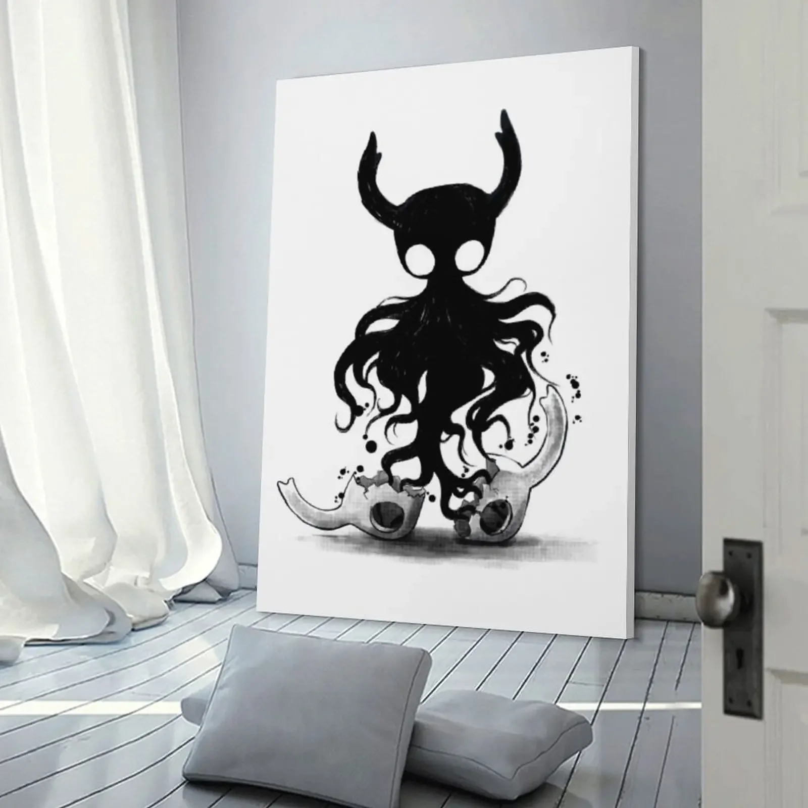 Полый рыцарь темный дух холст картина современное украшение для дома аниме декор