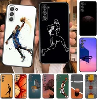 basketball basket cover phone cover hull for samsung galaxy s6 s7 s8 s9 s10e s20 s21 s5 s30 plus s20 fe 5g lite ultra edge