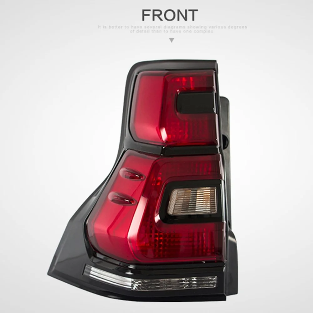 Фото Фонари задние автомобильные для Toyota Land Cruiser Prado 2010-2016 №3