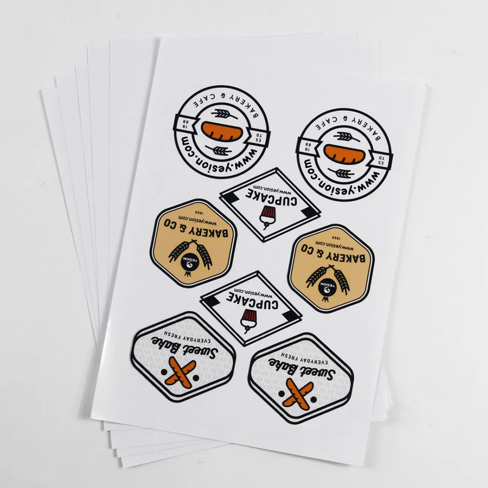 Полупрозрачная Фотобумага Формата A4 10 листов водонепроницаемые наклейки для