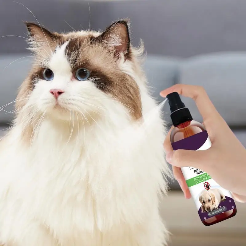 Спрей для кожи домашних животных средство удаления Вшей контроля клещей спрей 100