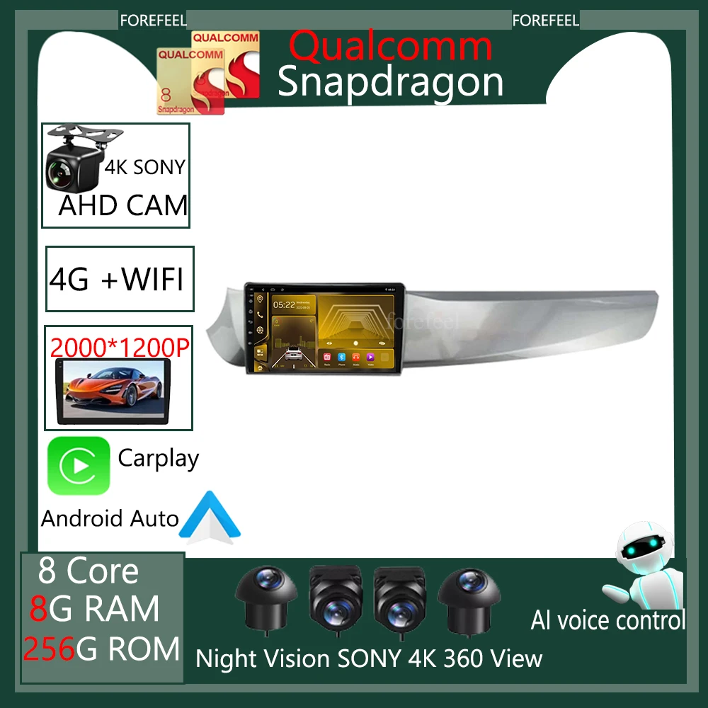 

Qualcomm Android For ALFA ROMEO GIULIETTA 2010-2014 Monitor Screen Multimedia Stereo Radio Player Navigation No 2Din 2Din