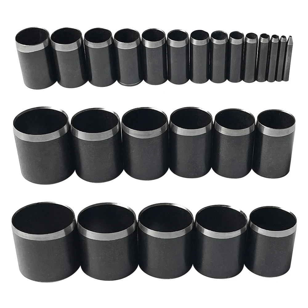 Дирокол для кожи 1-25 мм круглый полый дырокол с одним отверстием 5 10 15 20 25 круговой