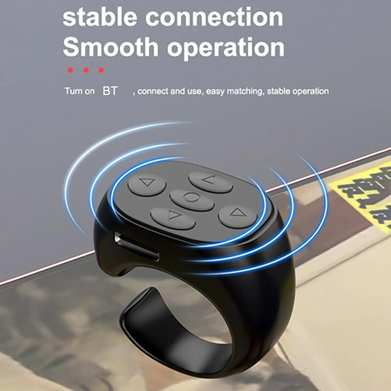 Кольцо для дистанционного управления Tik Tok портативное Bluetooth-совместимое