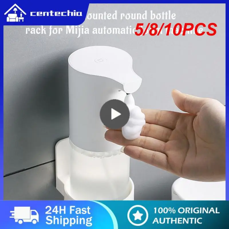 

5/8/10PCS Bottle Rack Punch-free Multi-functional Toothbrush Cup Rack Abs Material Bottle Storage Rack Storage Rack