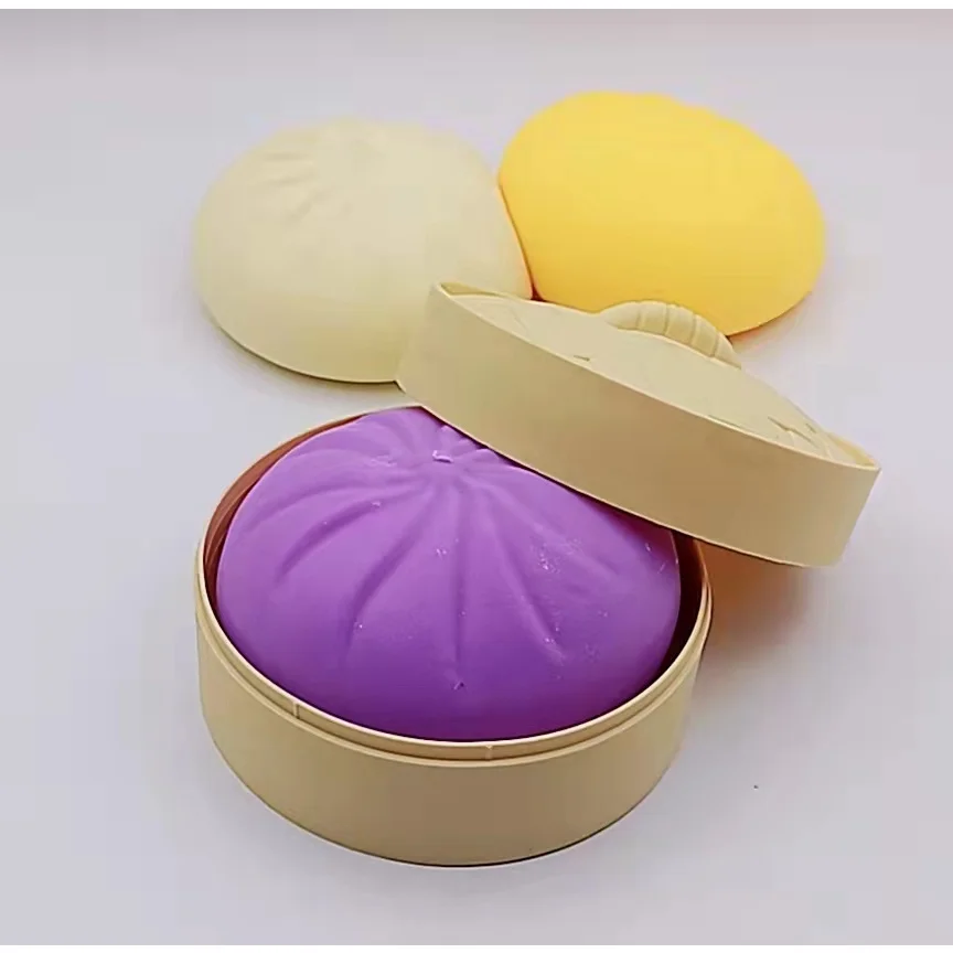 

Большая мягкая игрушка siopao с чехлом, игрушки для декомпрессии на пару