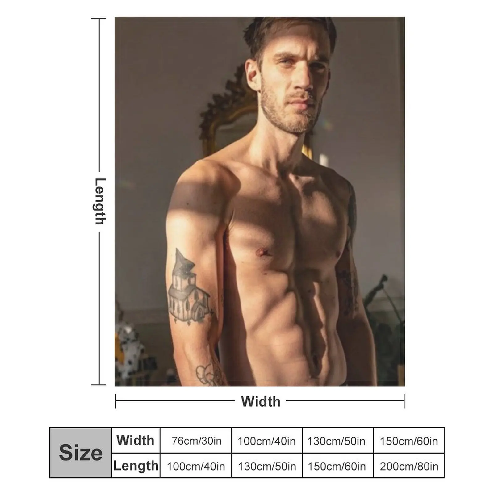 Одеяло pewdiepie модные винтажные лохматые одеяла