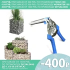 Клипсатор ручной полуавтоматический, клипсатор для габионов, габионы своими руками, сетка для габионов, клипсатор для сетки