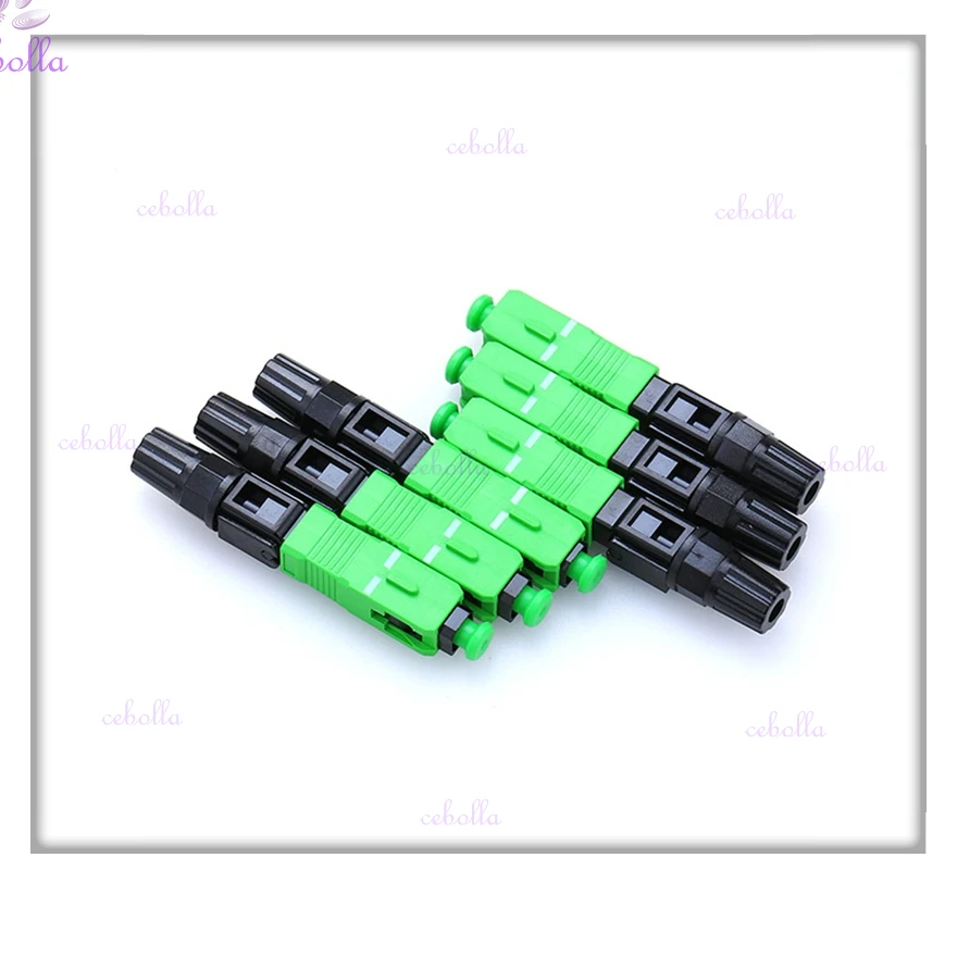 

Высококачественный одномодовый волоконно-оптический разъем FTTH SC/APC для быстрой сборки в полевых условиях