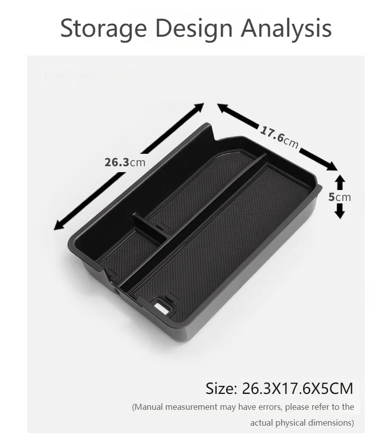 Для Toyota Prado/Land Cruiser LC250 центральный подлокотник консоль ящик для хранения поддон