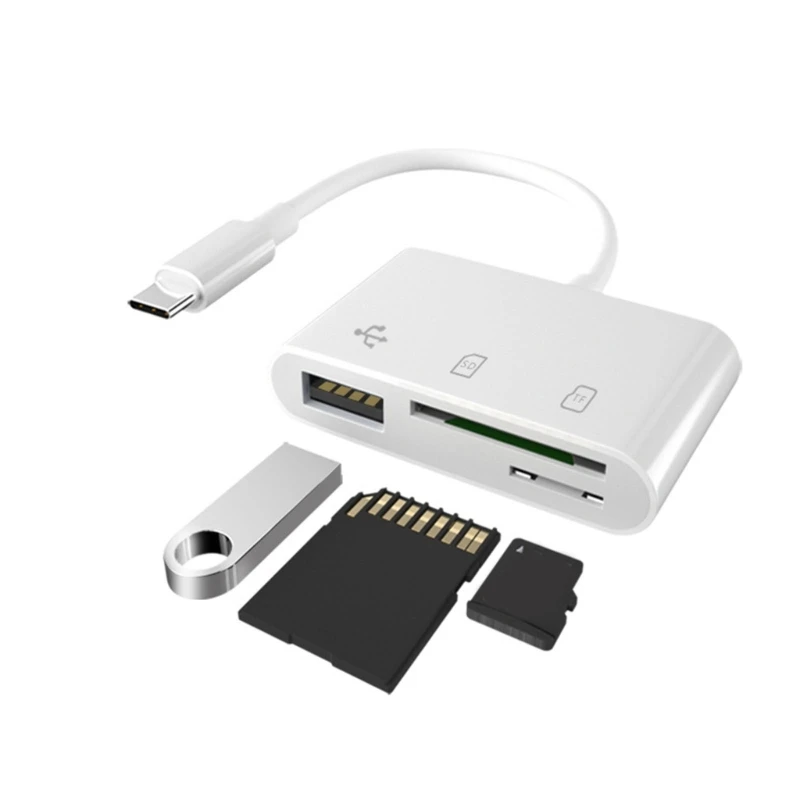 

Устройство для чтения TF-карт и Micro USB Type-C, 5 в 1