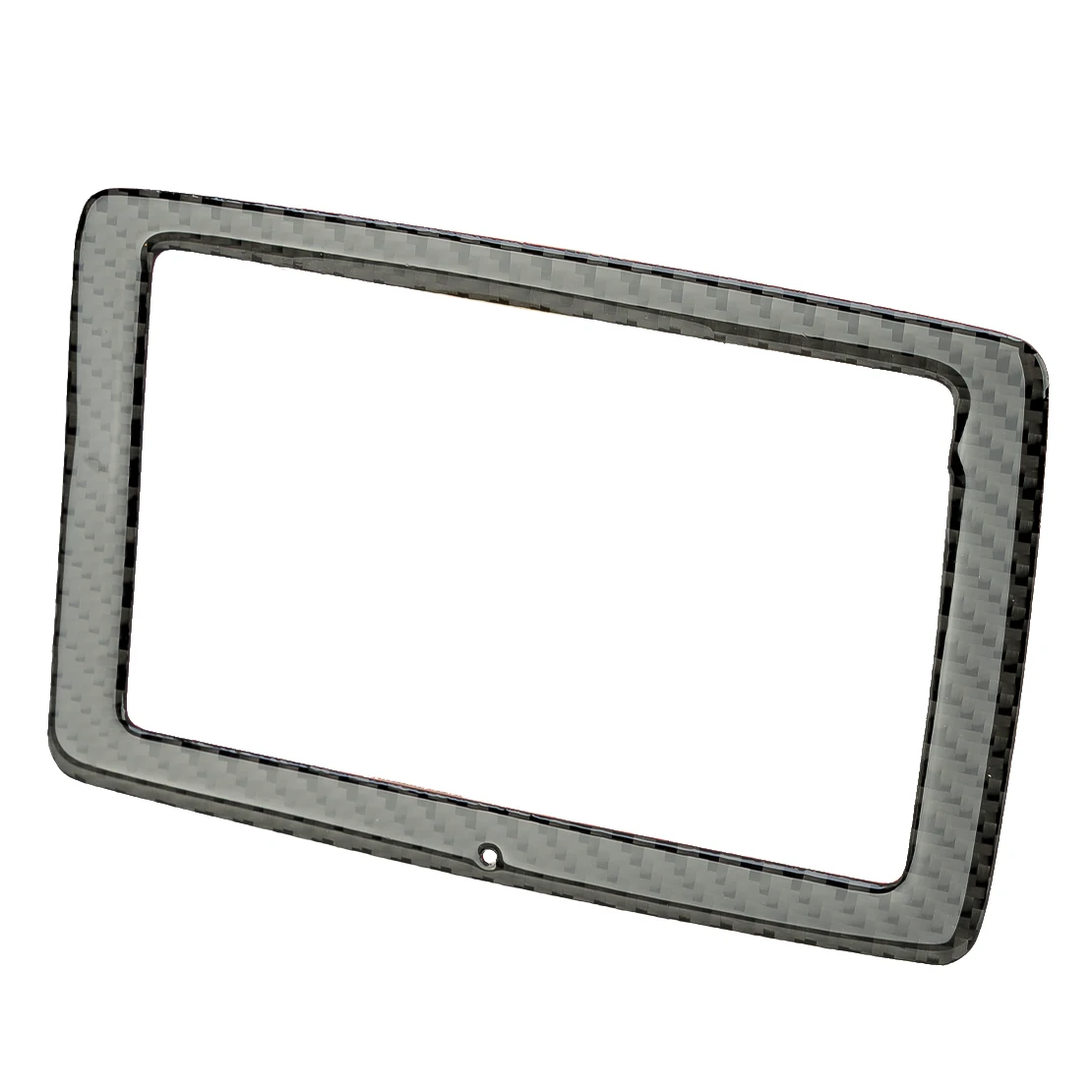 

Black Carbon Fiber Car Front Navigation Display Surround Cover Trim Fit for Mercedes-Benz CLA GLA 2015 2016 2017 2018 LHD