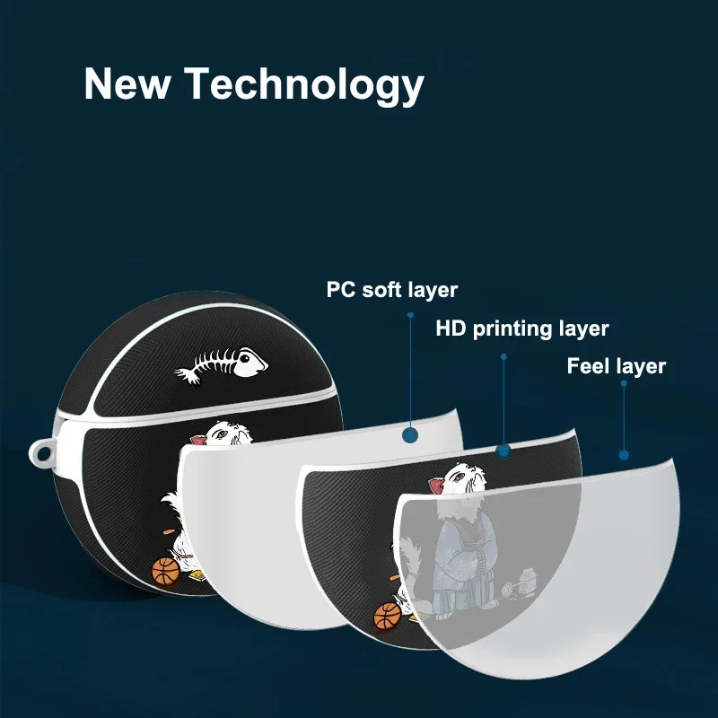 Чехол-накладка для наушников Huawei Freebuds 3 из мягкого пластика