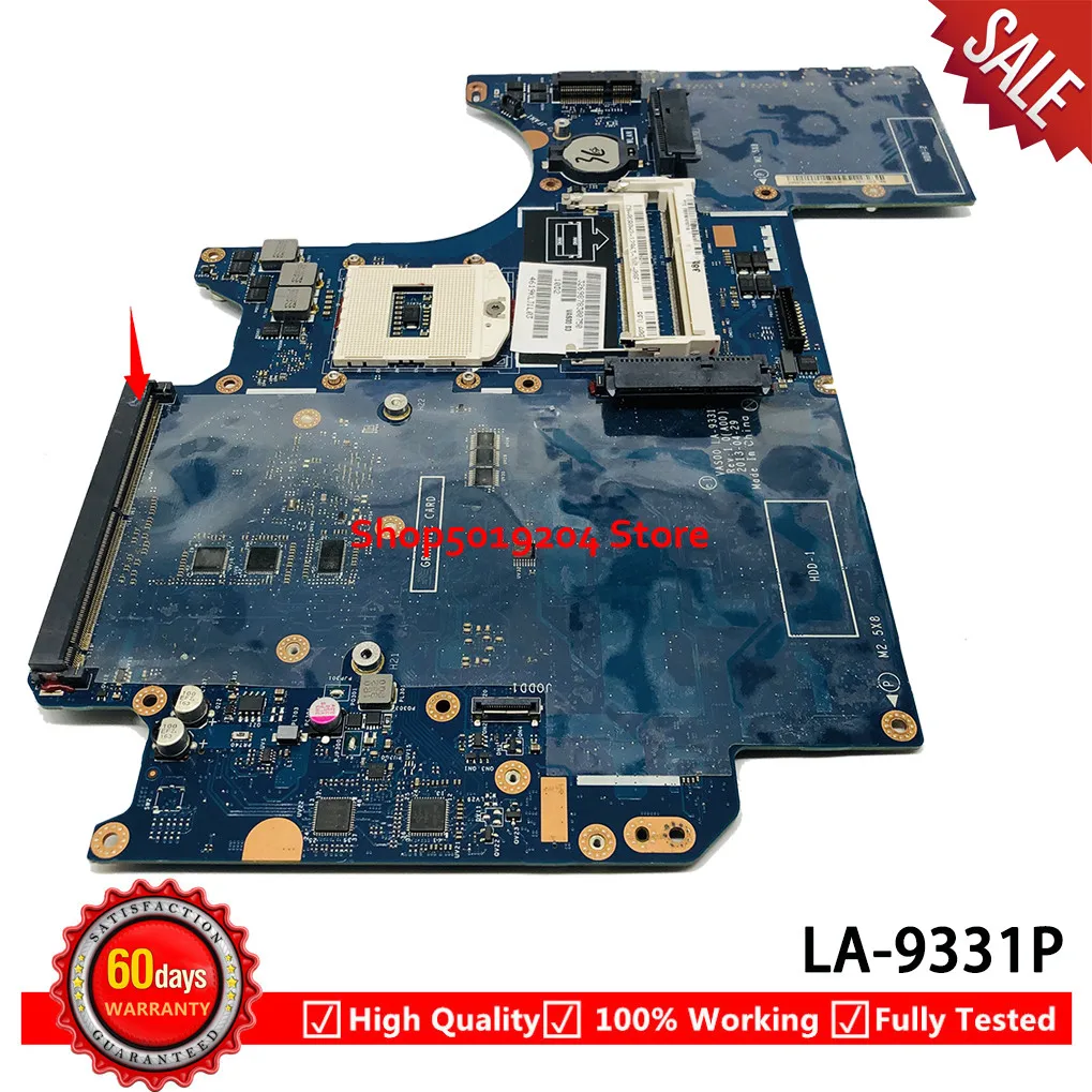 

Материнская плата для ноутбука DELL M17X R5 VAS00 LA-9331P 0GR0H2 GR0H2