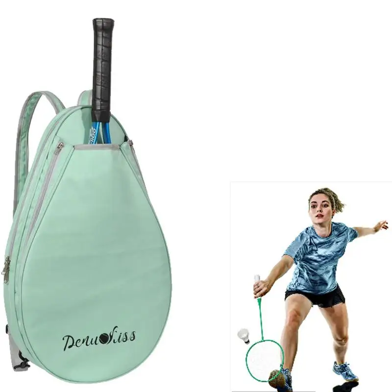 

Badminton Racket Bag Tennis Bag Professional Tennis Backpack For Men And Women Racket Bags Holds 2 Rackets With Shoe Compartment