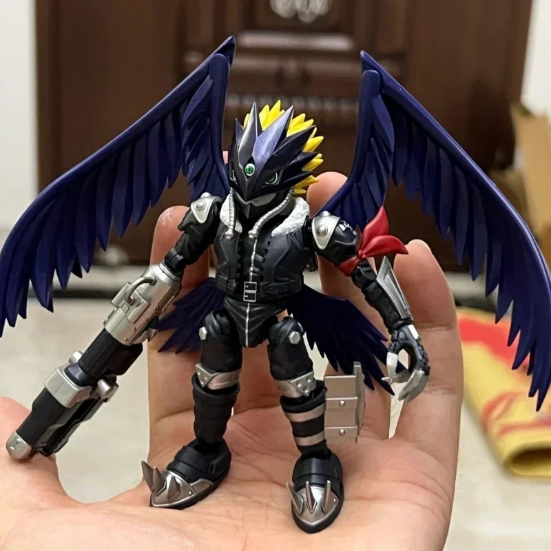 Оригинальный Bandai Nx Edge Style Dukemon: Crimson Mode Beelzebumon: Blast Мобильная кукла Игрушки Подарки
