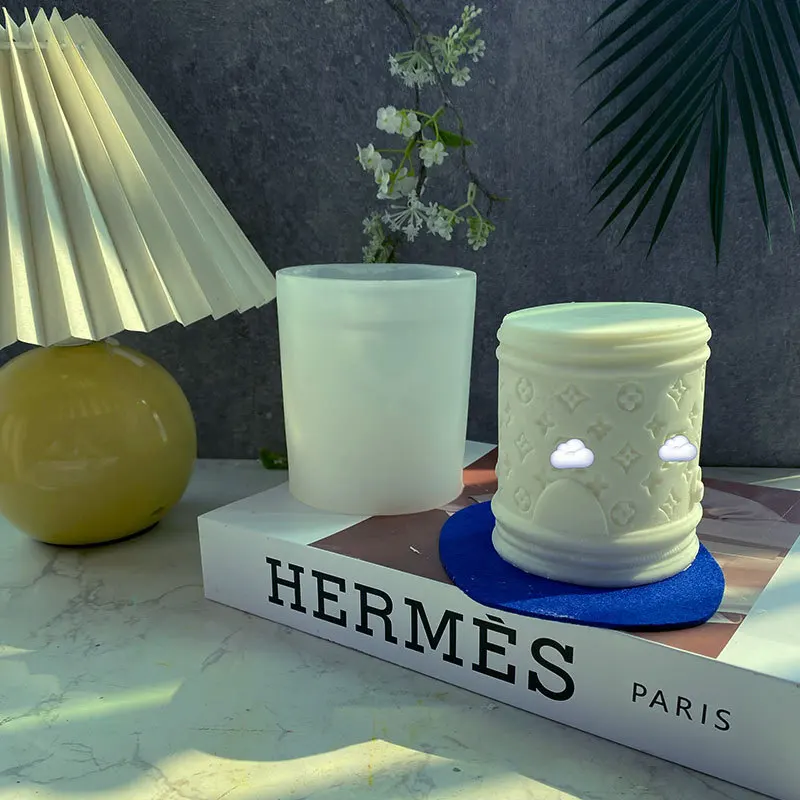 

Big Brand Bag Cylinder Candle Mould Homemade Aromatherapy Gypsum Home Decoration Cement Photo Background Abrasive Tool