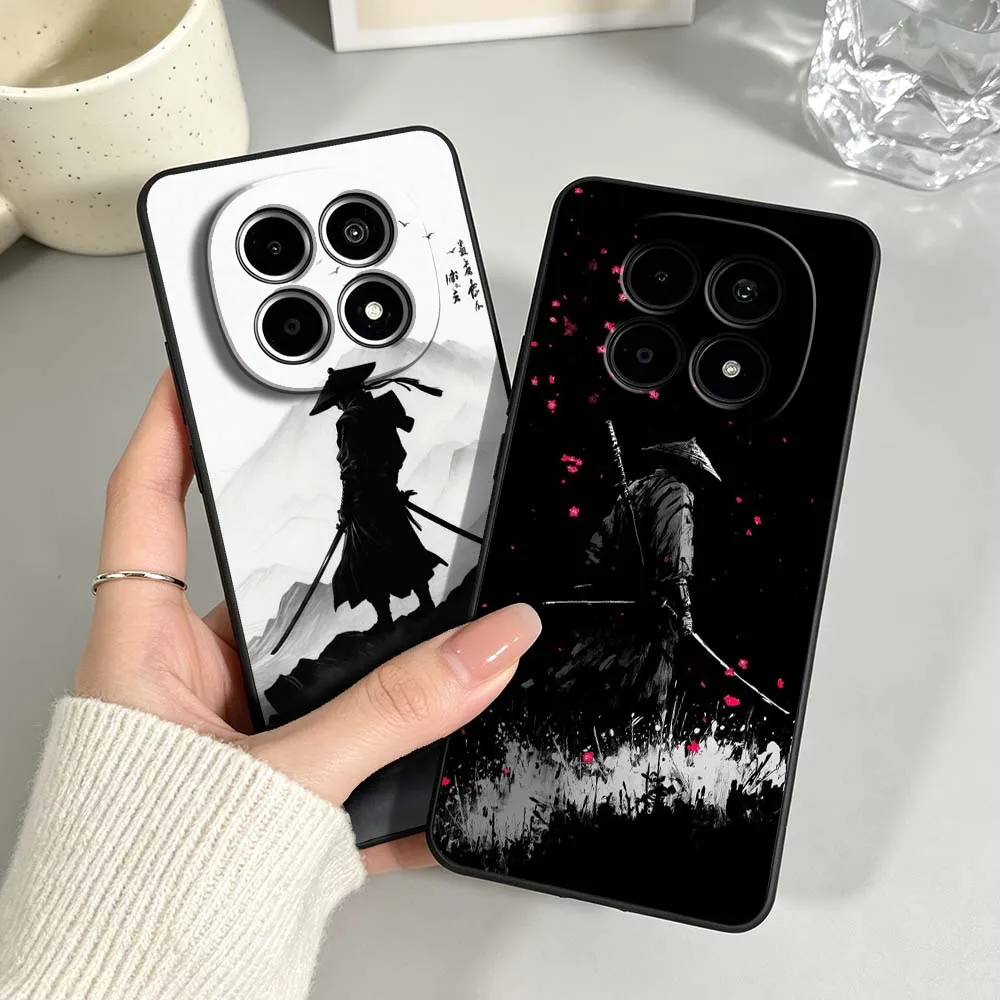 Фото Новый чехол для телефона Vagabond Samurai для Xiaomi Mi Poco X8 X7 X6 X5 X4 X3 M8 M7 M6 M5 F8 F7 F5 Pro 4G 5G, черный, мягкий чехол №1