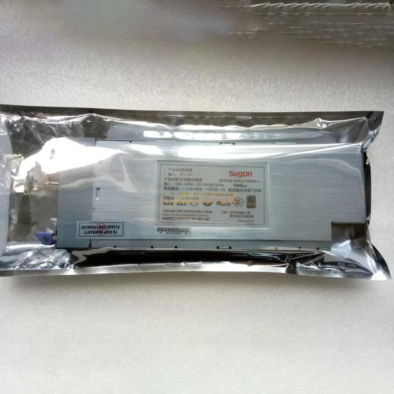 Для серверного блока питания для NF5270M3 I420R-G 730 Вт Модель: GW-ERP2U700(90+)