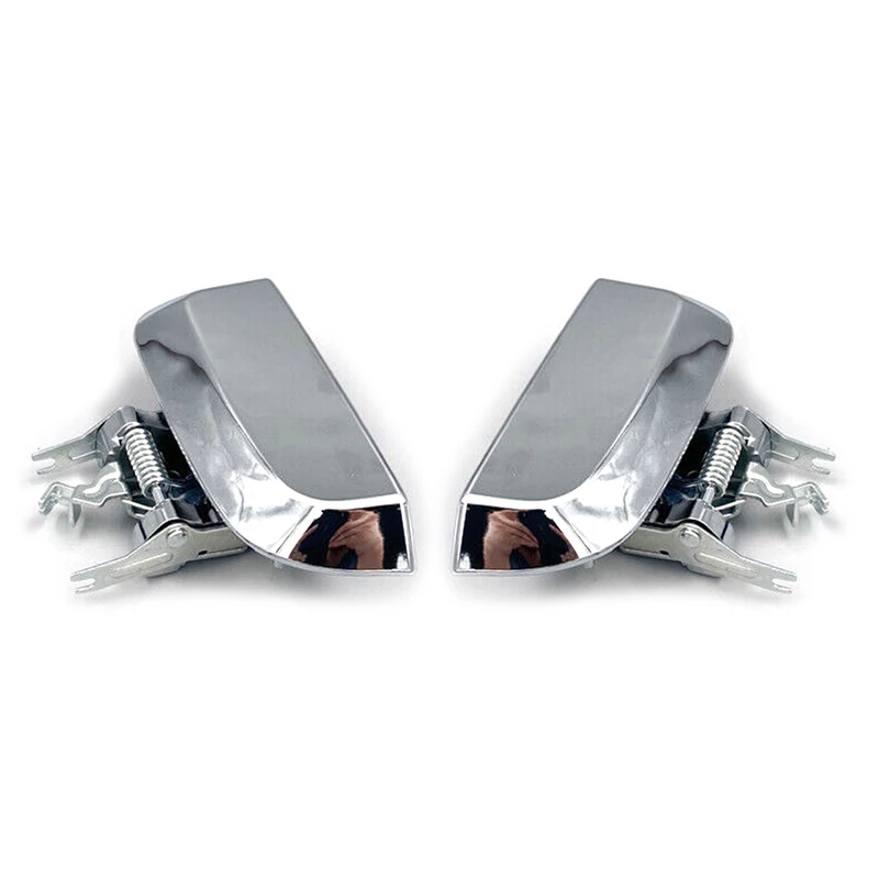 Хромированная задняя левая и правая наружная дверная ручка подходит для Nissan