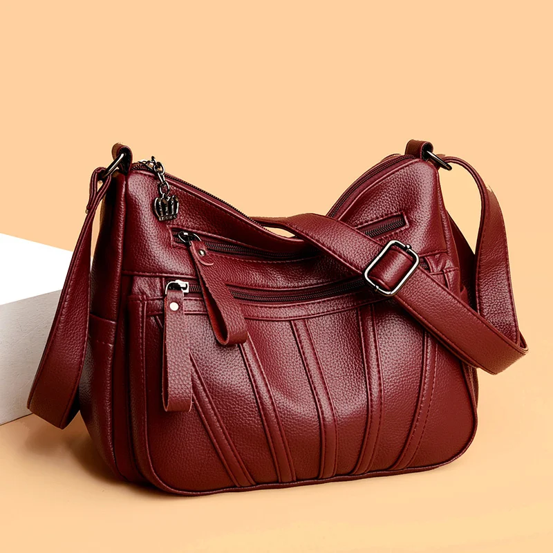 

Brand Luxury Handbags Women Bag Designer Super Quality Leather Handbags Casual Tote Bag Ladies Shoulder Crossbody Bag for Female