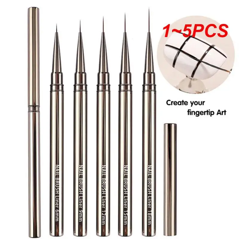 

1-5 шт., кисточки для нанесения гель-лака на ногти