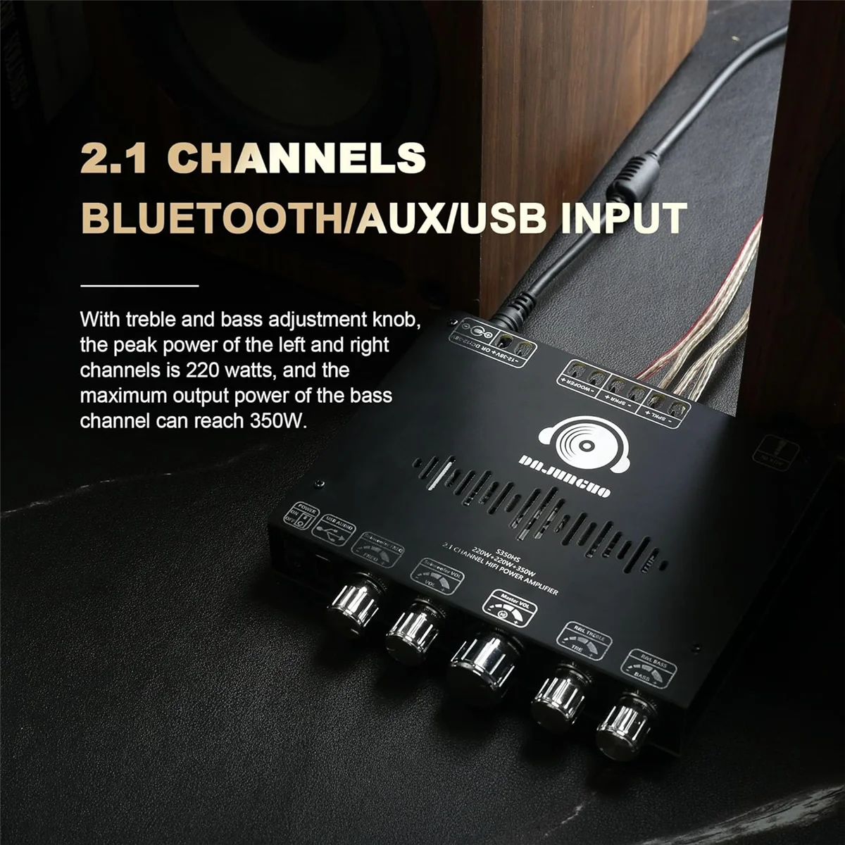 S350HS TPA3251 Плата усилителя мощности Bluetooth с сабвуфером 2 1-канальный 220 Втx2 + 350 Вт