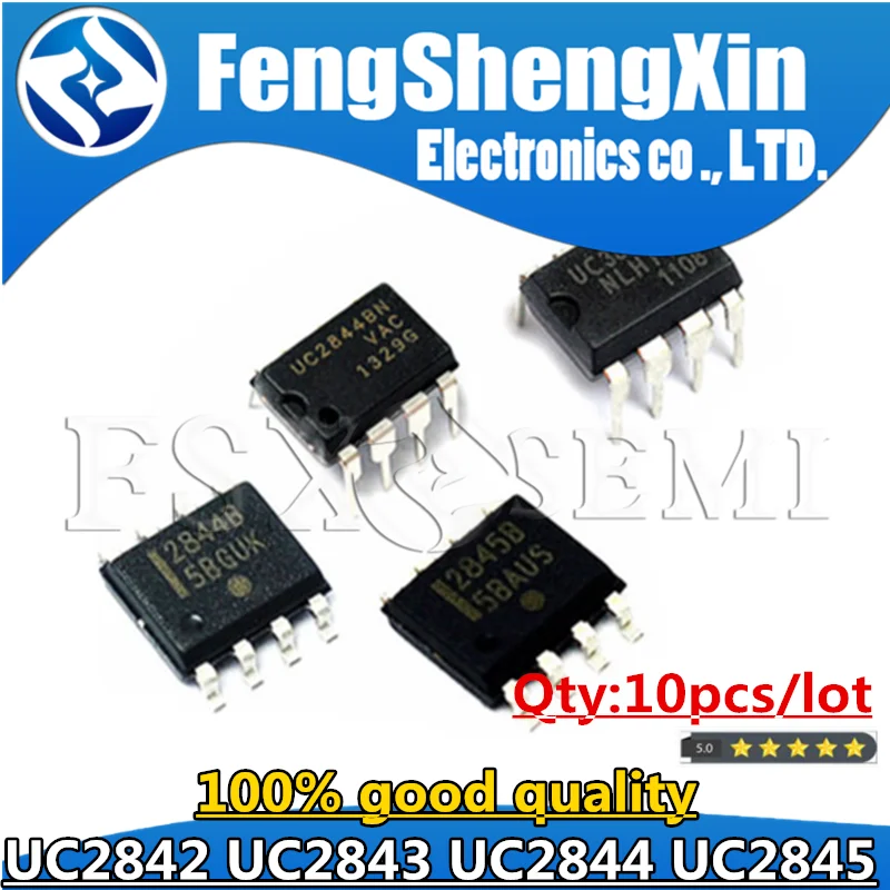 10 шт. UC2845BN UC2845 UC2845AN UC2842AN UC2843AN UC2844AN UC2842BN UC2843BN UC2844BN UC2842 UC2843 UC2844 2842B 2844B 2845B