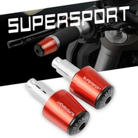 for ducati supersport 2017 2018 motorcycle accessories cnc aluminum 78 22mm handlebar handlebar gear balanced plug slider
