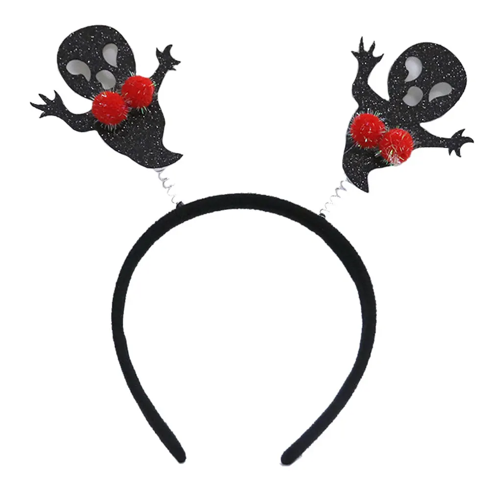 

1PC Halloween Hair Hoop Festival Party Spider Web Witch Hat Performance Props