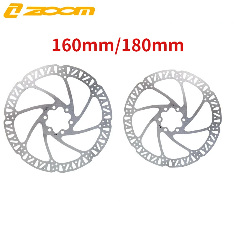 Зум Велосипедный тормозной ротор Mtb дорожный велосипед диск 160/180 мм роторы со